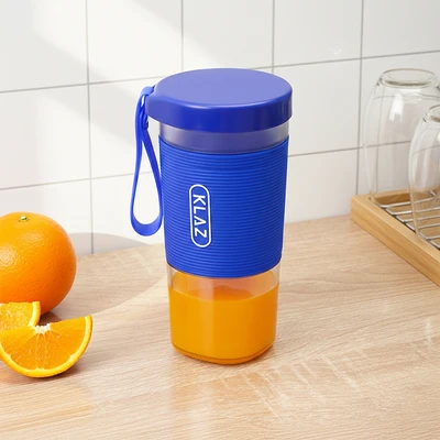 Gambar Klaz Blender Portabel 300 ml 50 Watt 17500Rpm - Biru