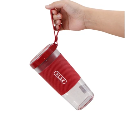 Gambar Klaz Blender Portabel 300 ml 50 watt - Merah