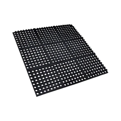 Gambar Krisfloor 91x91x1 cm Karpet Heavyduty Anti Slip - Hitam