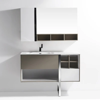 Gambar Home Galleria Owen Set Kabinet Kamar Mandi - Khaki