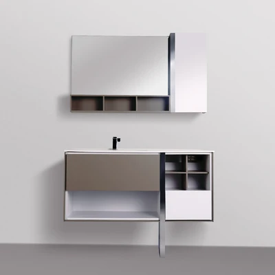 Gambar Home Galleria Owen Set Kabinet Kamar Mandi - Khaki