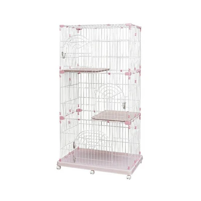 Gambar Iris Kandang Kucing 93x63x178 cm - Pink