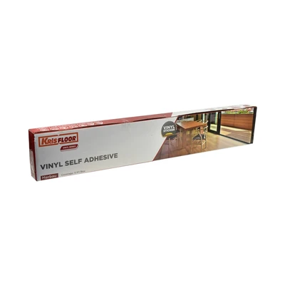 Gambar Krisfloor Pelapis Lantai Vinyl Merbau 5M2 - Cokelat