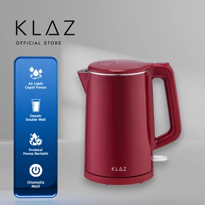 Gambar Klaz Teko Listrik Double Wall 1.5 Liter