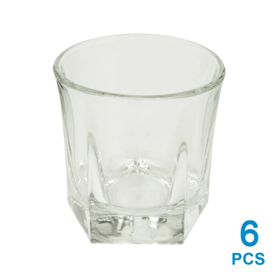 Gambar Libbey 208 Ml Set 6 Pcs Birkdale Rocks Gelas