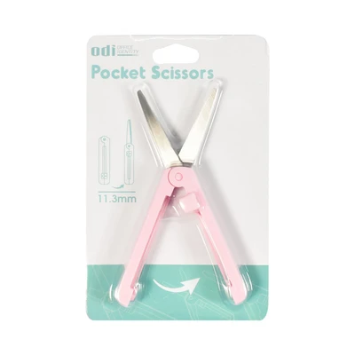 Gambar Odi 11 Cm Gunting Lipat Kecil - Pink