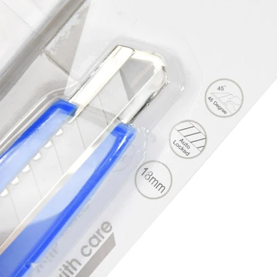 Gambar Odi Cutter Dengan Refill Pisau 18 mm - Biru