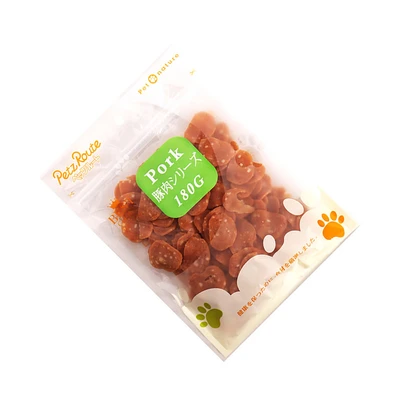 Gambar Petz Route Camilan Anjing Chips Pork & Cheese 180 gr