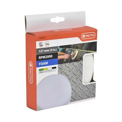 Gambar Tactix Pad Busa Mesin Poles Dengan Velcro Medium 12.7 cm
