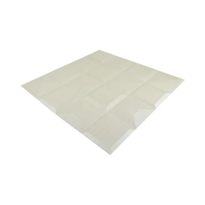 Gambar Arthome Wallpaper 3D Soft Leather Matrix  - Putih