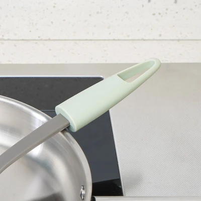 Gambar Cooking Color Prun Spatula Turner Fish - Hijau