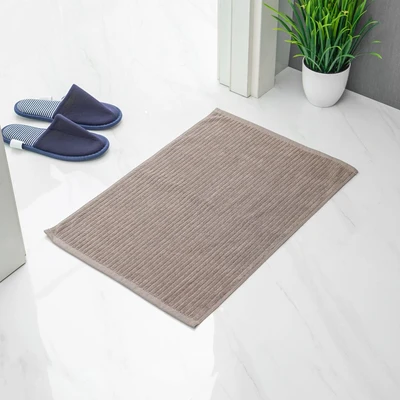 Gambar Informa Keset Kamar Mandi Katun Tarve 40x60 cm - Abu-Abu Sand