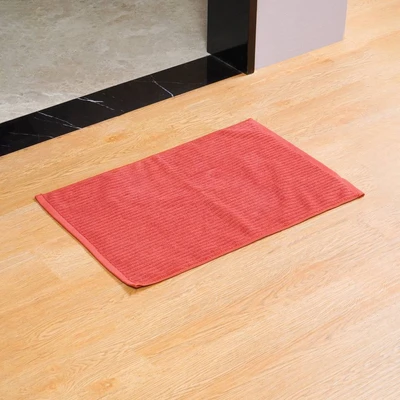 Gambar Informa Keset Kamar Mandi Katun Tarve 40x60 cm - Merah