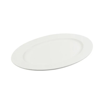 Gambar Kris Piring Makan Porcelain 38 cm - Putih