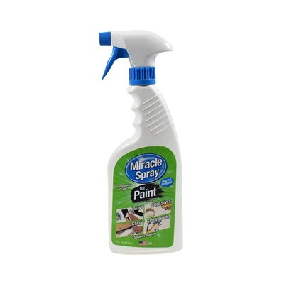 Gambar Miraclespray Spray Pembersih Cat & Lem 473 ml - Putih/Hijau