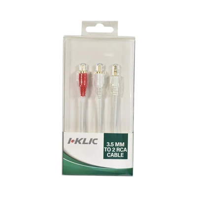 Gambar I-Klic Kabel Jack 3.5 mm To RCA 2 Meter