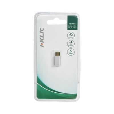 Gambar I-klic Adapter Type C To Micro Usb