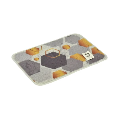 Gambar Informa Keset Kamar Mandi & Dapur PVC Hexagonal Comb 40x60 cm