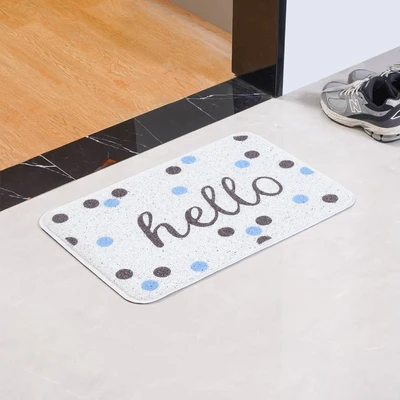 Gambar Informa Keset Kamar Mandi & Dapur PVC Hello 40x60 cm - Putih