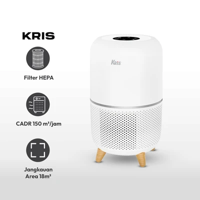 Gambar Kris 18 M2 Air Purifier Cadr 150 M3/jam - Putih