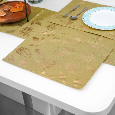 Gambar Informa Table Runner Foil Print Set 5 pcs 025
