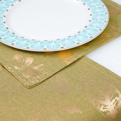Gambar Informa Table Runner Foil Print Set 5 pcs 025
