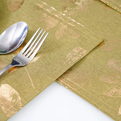 Gambar Informa Table Runner Foil Print Set 5 pcs 025