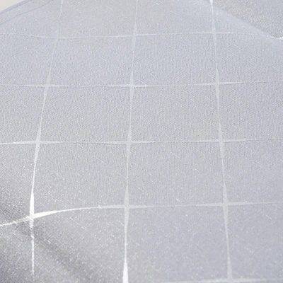Gambar Informa Table Runner Polyester Foil Print 063 33x180 cm - Abu-Abu