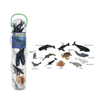 Gambar Collecta Set 12 Pcs Figure Mini Sea Animal - Mix