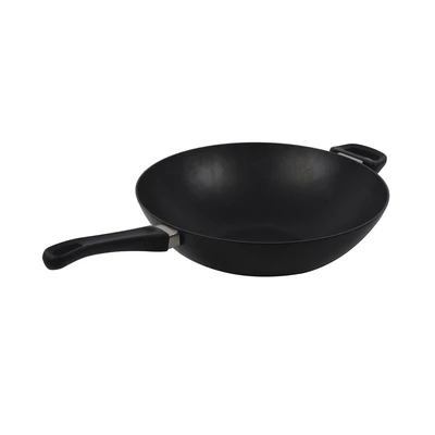 Gambar Scanpan Classic Wajan Wok Aluminium 36 cm - Hitam