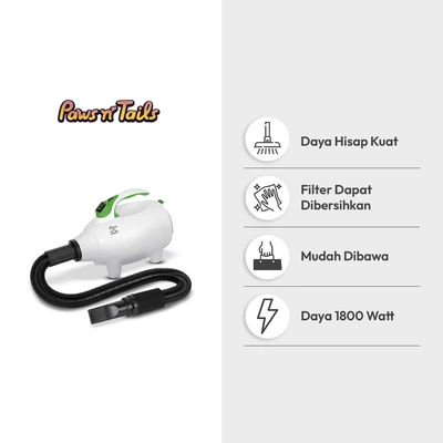 Gambar Paws N Tail Pengering Bulu Hewan Paige Dryer Series - Putih