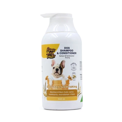 Gambar Paws N Tail Oatmeal Sampo & Kondisioner Anjing 2 In 1