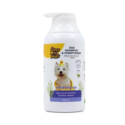 Gambar Paws N Tail Tea Tree Oil Sampo & Kondisioner Anjing 2 In 1