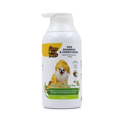 Gambar Paws N Tail Coconut Sampo & Kondisioner Anjing 2 In 1