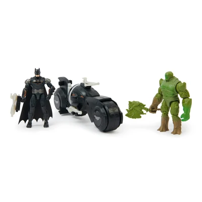 Gambar Batman Set Action Figure Batcycle Two 6055934