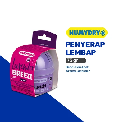 Gambar Humydry Breeze Lavender Pengharum & Penyerap Lembab Mini 75 gr