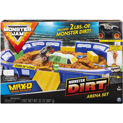 Gambar Monster Jam Set Kinetic Dirt Arena 6046704