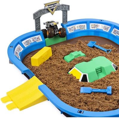 Gambar Monster Jam Set Kinetic Dirt Arena 6046704