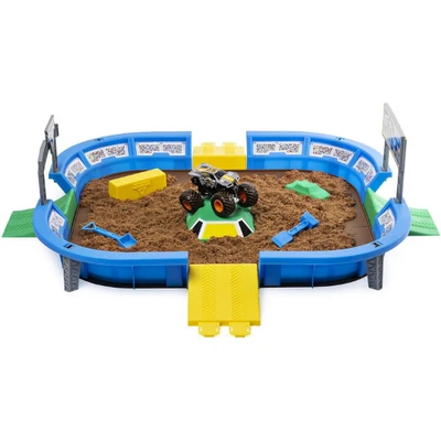 Gambar Monster Jam Set Kinetic Dirt Arena 6046704