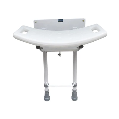 Gambar Squat&Go Silver Kursi Mandi Pasien Lipat - Putih