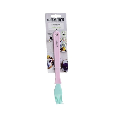Gambar Wiltshire Kuas Kue Silikon 26.5 cm - Pink / Biru