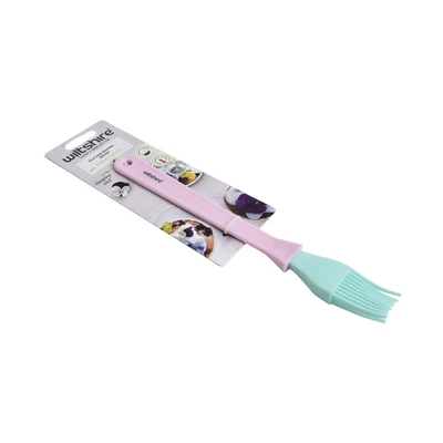 Gambar Wiltshire Kuas Kue Silikon 26.5 cm - Pink / Biru