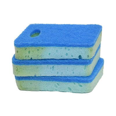 Gambar Proclean Set 3 Pcs Spons Scrubber Handy - Biru