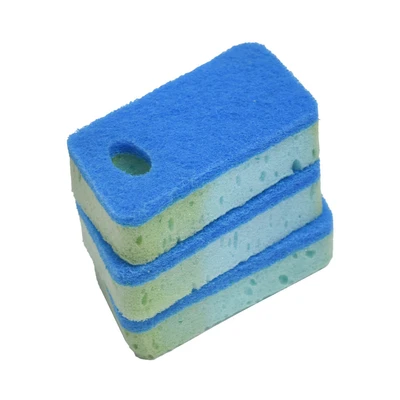 Gambar Proclean Set 3 Pcs Spons Scrubber Handy - Biru