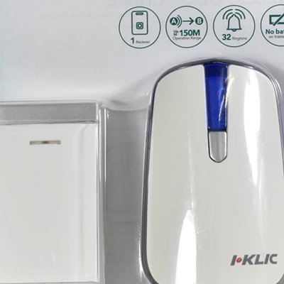 Gambar I-klic Bel Pintu Nirkabel Kinetic 581p