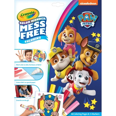 Gambar Crayola Set Paw Patrol Foldalope 18pk 757007