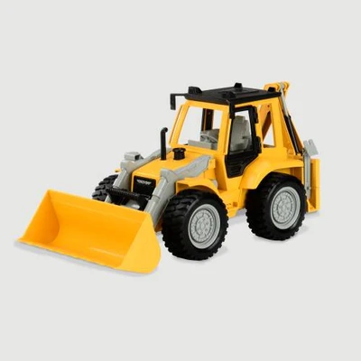 Gambar Driven Diecast Car Backhoe Loader Mid Sized