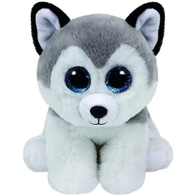 Gambar Ty Boneka Hewan Beanie Babies Buff Husky R