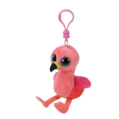 Gambar Ty Beanie Boos Gantungan Kunci Boneka Gilda Flamingo