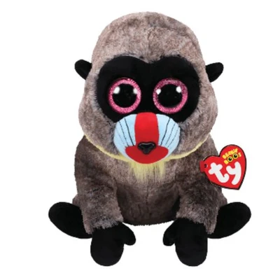 Gambar Ty Boneka Hewan Beanie Boos Wasabi Baboon M